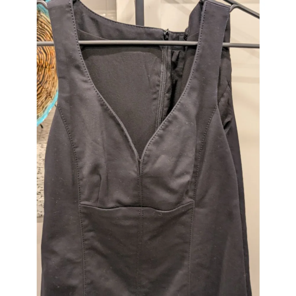Women's Nanette Lepore Black Dress Size 0 - Picture 4 of 11